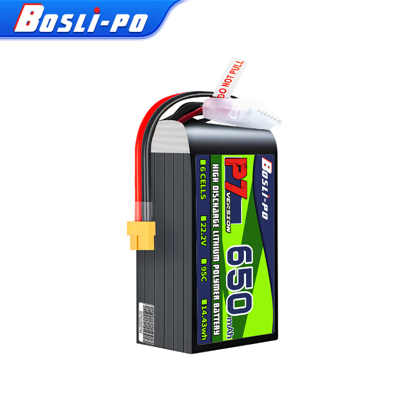 Boslipo P7 Version 650mAh 95C  - Drone Racing Battery review and price