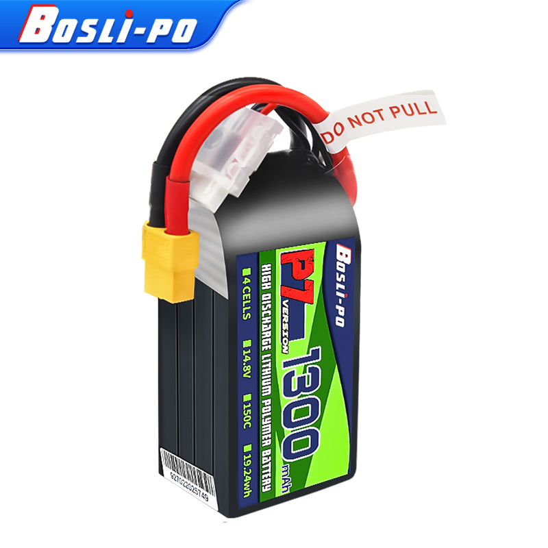 Boslipo P7 1300mAh 150C 4S 6S  - Drone Racing Battery review and price